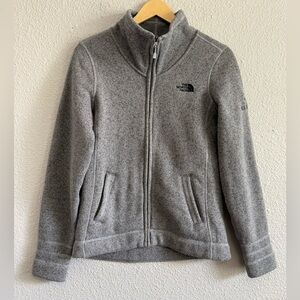 The North Face‎ Gray Sweater Jacket Size Small Full Zip